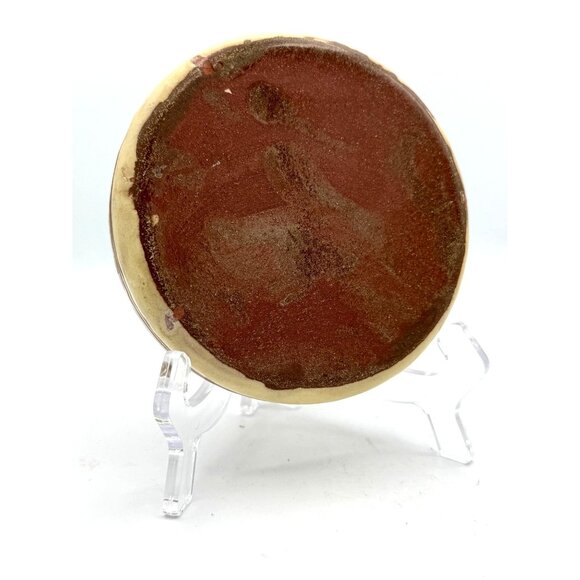 Grand Canary Islands Large Trinket bowl Hand Make Pottery - Picture 4 of 5